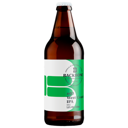 Cerveja Backbone #03 West Coast IPA Garrafa 600ml Imagem de Cerveja Backbone #03 West Coast IPA Garrafa 600ml