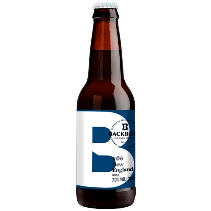 Cerveja Backbone #06 New England IPA Garrafa 355ml