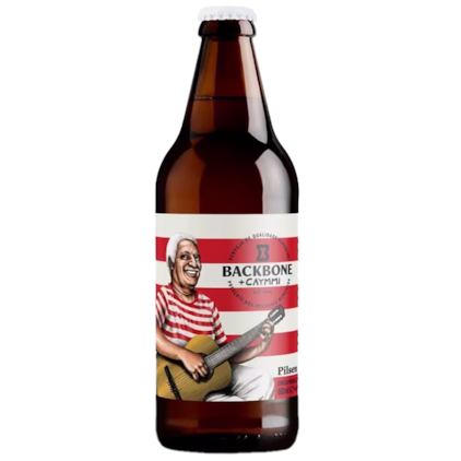 Cerveja Backbone Caymmi Pilsen Garrafa 600ml Imagem de Cerveja Backbone Caymmi Pilsen Garrafa 600ml
