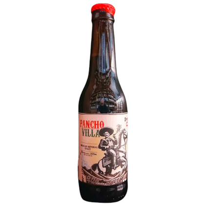 Imagem de Cerveja Backbone & Motim Pancho Villa Mexican Imperial Stout Garrafa 355ml