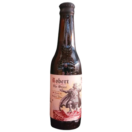 Cerveja Backbone & Motim Robert The Bruce Wee Heavy Ale Garrafa 355ml Imagem de Cerveja Backbone & Motim Robert The Bruce Wee Heavy Ale Garrafa 355ml