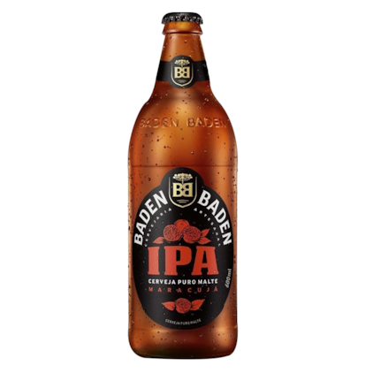 Cerveja Baden Baden IPA Maracujá Garrafa 600ml Imagem de Cerveja Baden Baden IPA Maracujá Garrafa 600ml