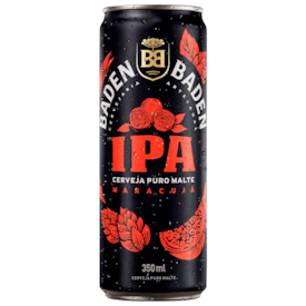 Cerveja Baden Baden IPA Maracujá Lata 350ml