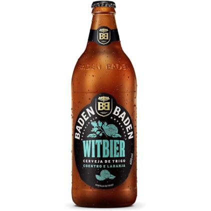 Cerveja Baden Baden Witbier Garrafa 600ml Imagem de Cerveja Baden Baden Witbier Garrafa 600ml