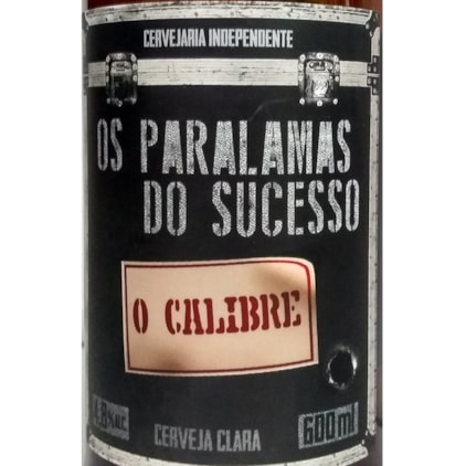 Cerveja Bamberg Os Paralamas do Sucesso O Calibre Garrafa 600ml Imagem de Cerveja Bamberg Os Paralamas do Sucesso O Calibre Garrafa 600ml