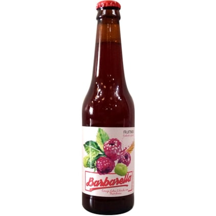 Cerveja Barbarella Framboesa Garrafa 355ml Imagem de Cerveja Barbarella Framboesa Garrafa 355ml