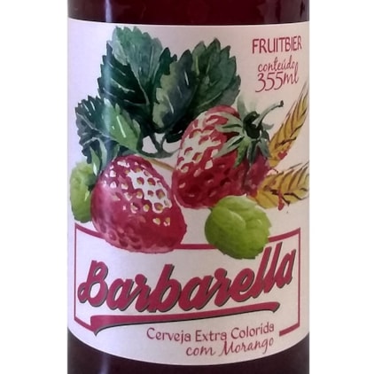 Cerveja Barbarella Morango Garrafa 355ml Imagem de Cerveja Barbarella Morango Garrafa 355ml