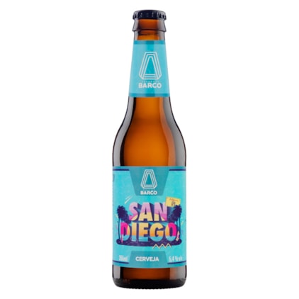 Imagem de Cerveja Barco San Diego APA Garrafa 355ml