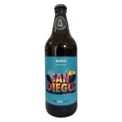 Cerveja Barco San Diego APA Garrafa 600ml Imagem de Cerveja Barco San Diego APA Garrafa 600ml