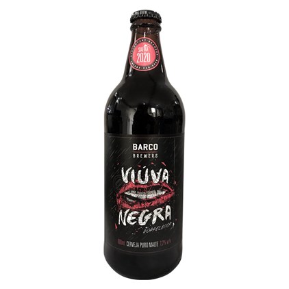 Cerveja Barco Viuva Negra Doppelbock Garrafa 600ml