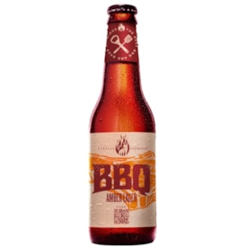 Cerveja BBQ Amber Ale Garrafa 355ml