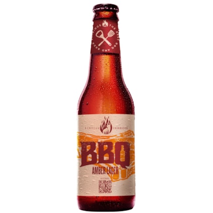 Cerveja BBQ Amber Ale Garrafa 355ml Imagem de Cerveja BBQ Amber Ale Garrafa 355ml