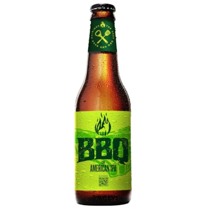 Cerveja BBQ American IPA Garrafa 355ml Imagem de Cerveja BBQ American IPA Garrafa 355ml