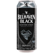 Cerveja Belhaven Black Scottish Stout Lata 440ml