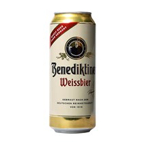 Cerveja Benediktiner Weissbier Lata 500ml