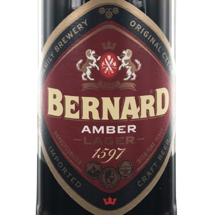 Cerveja Bernard Amber Lager´Garrafa 500ml Imagem de Cerveja Bernard Amber Lager´Garrafa 500ml