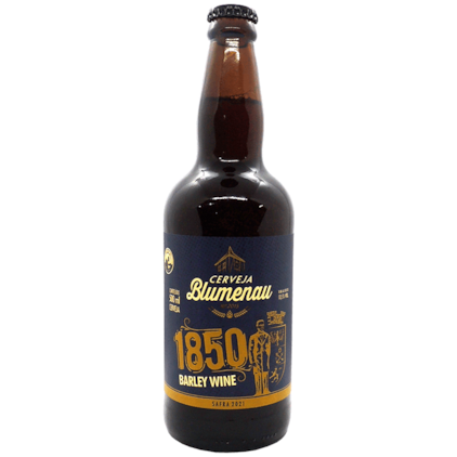 Cerveja Blumenau 1850 Barley Wine Garrafa 500ml Imagem de Cerveja Blumenau 1850 Barley Wine Garrafa 500ml