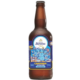 Cerveja Blumenau Capivara Comemoração de 10 anos Little IPA Garrafa 500ml