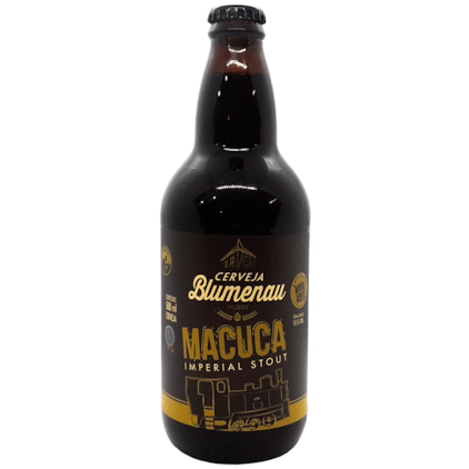 Cerveja Blumenau Macuca Imperial Stout Amburana Garrafa 500ml Imagem de Cerveja Blumenau Macuca Imperial Stout Amburana Garrafa 500ml
