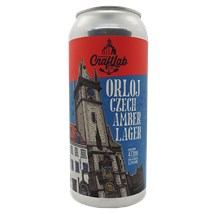 Cerveja Blumenau Orloj Czech Amber Lager Lata 473ml