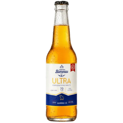 Cerveja Blumenau Ultra Lowcarb Sem Glúten Garrafa 355ml Imagem de Cerveja Blumenau Ultra Lowcarb Sem Glúten Garrafa 355ml