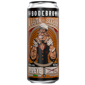 Cerveja Bodebrown A Luta do Século Popeye German Lager Lata 473ml