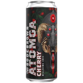 Cerveja Bodebrown Atomga Cherry Millésime 2025 Imperial Stout Lata 470ml