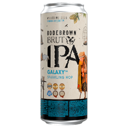 Cerveja Bodebrown Brut IPA Galaxy Sparkling Hop Lata 470ml Imagem de Cerveja Bodebrown Brut IPA Galaxy Sparkling Hop Lata 470ml