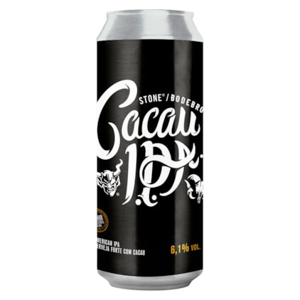 Cerveja Bodebrown Cacau IPA Lata 473ml Imagem de Cerveja Bodebrown Cacau IPA Lata 473ml
