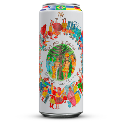 Cerveja Bodebrown Ciranda das Etnias Premium Lager Lata 473ml Imagem de Cerveja Bodebrown Ciranda das Etnias Premium Lager Lata 473ml
