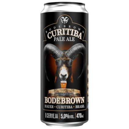 Cerveja Bodebrown Curitiba Pale Ale Lata 473ml Imagem de Cerveja Bodebrown Curitiba Pale Ale Lata 473ml