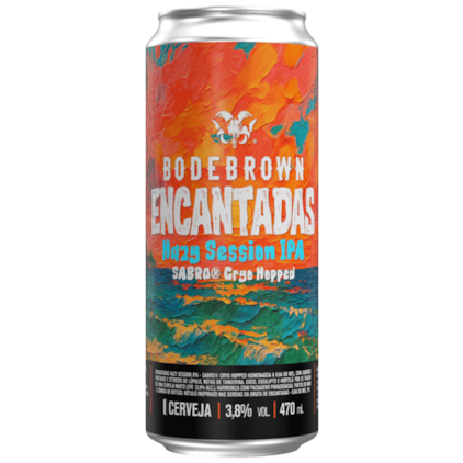 Cerveja Bodebrown Encantadas Hazy Session IPA Lata 470ml Imagem de Cerveja Bodebrown Encantadas Hazy Session IPA Lata 470ml