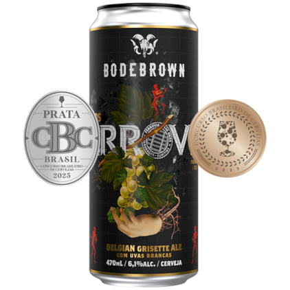 Cerveja Bodebrown Ferrovia 140 Anos Belgian Grisette Ale Lata 473ml Imagem de Cerveja Bodebrown Ferrovia 140 Anos Belgian Grisette Ale Lata 473ml