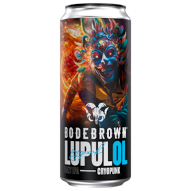 Cerveja Bodebrown Lupulol Cryopunk Hazy IPA Lata 473ml