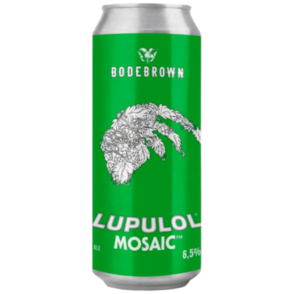 Cerveja Bodebrown Lupulol Mosaic Lata 473ml Imagem de Cerveja Bodebrown Lupulol Mosaic Lata 473ml
