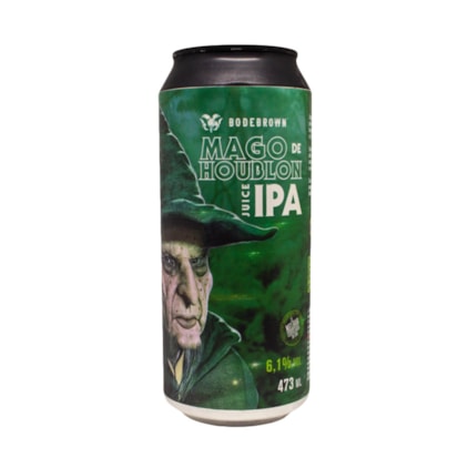 Cerveja Bodebrown Mago de Houblon Lata 473ml Imagem de Cerveja Bodebrown Mago de Houblon Lata 473ml