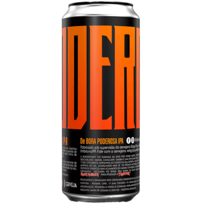 Cerveja Bodebrown Poderosa IPA Lata 473ml Imagem de Cerveja Bodebrown Poderosa IPA Lata 473ml