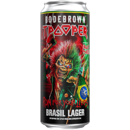 Cerveja Bodebrown Run For Your Lives Brasil Lager Lata 473ml Imagem de Cerveja Bodebrown Run For Your Lives Brasil Lager Lata 473ml