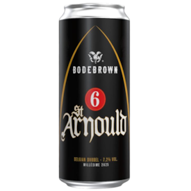 Cerveja Bodebrown St 6 Arnould Millésime 2025 Belgian Dubbel Lata 470ml