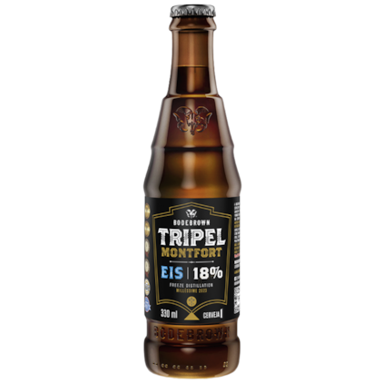 Imagem de Cerveja Bodebrown Tripel Montfort EIS Milléssime 2023  Freez Destilation Belgian Strong Tripel Garra