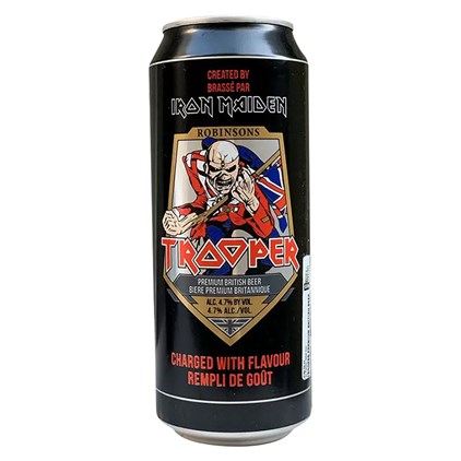 Imagem de Cerveja Bodebrown Trooper Iron Maiden Robinsons Premium British Beer Lata 500ml