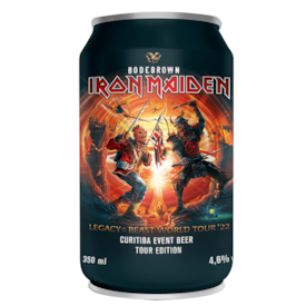 Cerveja Bodebrown Trooper Iron Maiden Tour Edition 2022 Lata 473ml