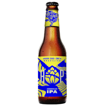 Cerveja Brazilian Hop Terroir American IPA Garrafa 355ml Imagem de Cerveja Brazilian Hop Terroir American IPA Garrafa 355ml