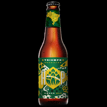 Cerveja Brazilian Hop Triumph Amber Ale Garrafa 355ml