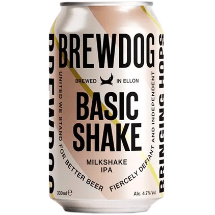 Cerveja BrewDog Basic Shake Milkshake IPA Lata 473ml (Pré-Venda)