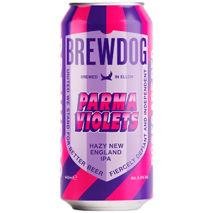 Cerveja BrewDog Parma Violets NE IPA Lata 440ml (Pré-Venda)