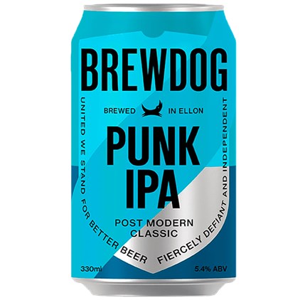 Cerveja BrewDog Punk IPA Lata 330ml (Pré-Venda)