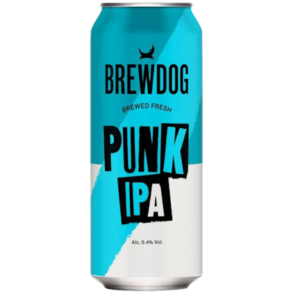 Cerveja BrewDog Punk IPA Lata 500ml Imagem de Cerveja BrewDog Punk IPA Lata 500ml
