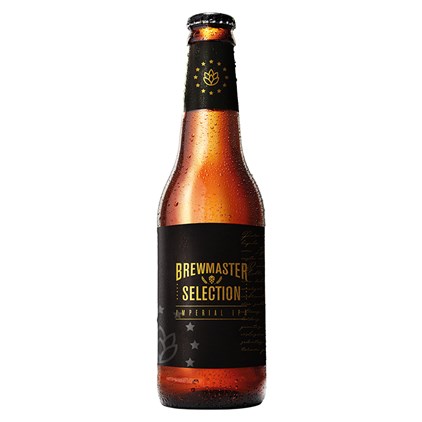 Cerveja Brewmaster Selection Imperial IPA Garrafa 355ml