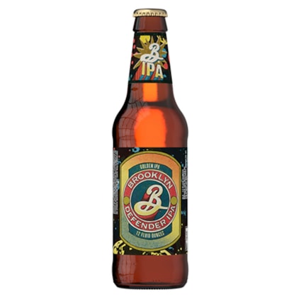 Cerveja Brooklyn Defender IPA Garrafa 355ml Imagem de Cerveja Brooklyn Defender IPA Garrafa 355ml